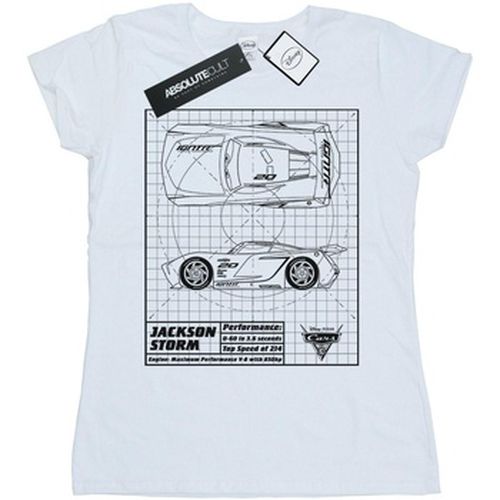 T-shirt Cars Jackson Storm Blueprint - Disney - Modalova