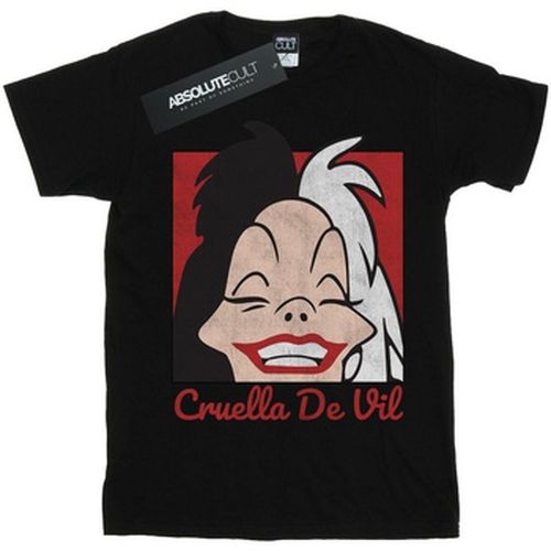 T-shirt Cruella De Vil Cropped Head - Disney - Modalova