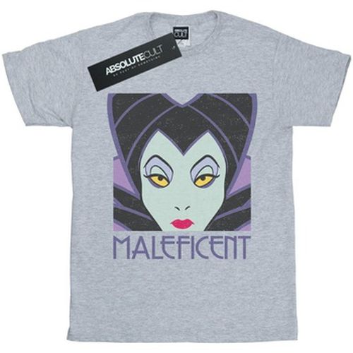 T-shirt Maleficent Cropped Head - Disney - Modalova