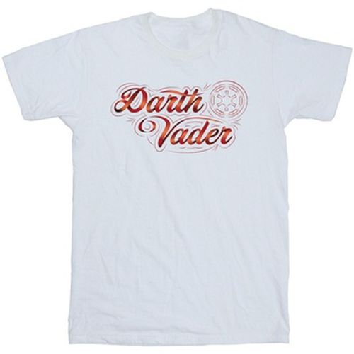 T-shirt Obi-Wan Kenobi Darth Vader Ribbon Font - Disney - Modalova
