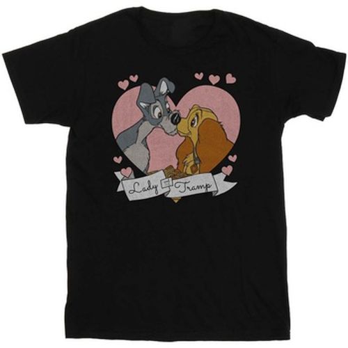 T-shirt Lady And The Tramp Love - Disney - Modalova