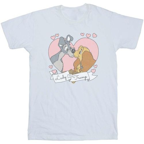 T-shirt Lady And The Tramp Love - Disney - Modalova