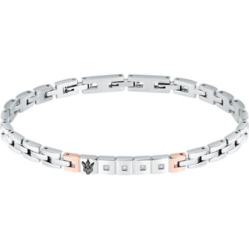 Bijoux Bracelet en acier et diamant - Maserati - Modalova