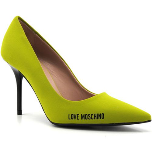 Bottines Décolléte Donna Lime Verde JA10089G1IIM0820 - Love Moschino - Modalova