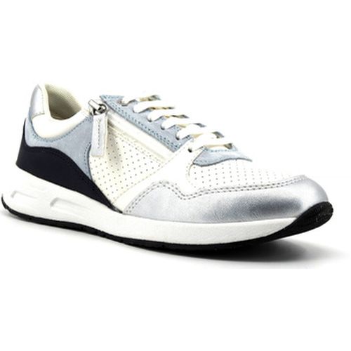 Bottines Bulmya Sneaker Donna White Blue D36NQB0BCC0270 - Geox - Modalova