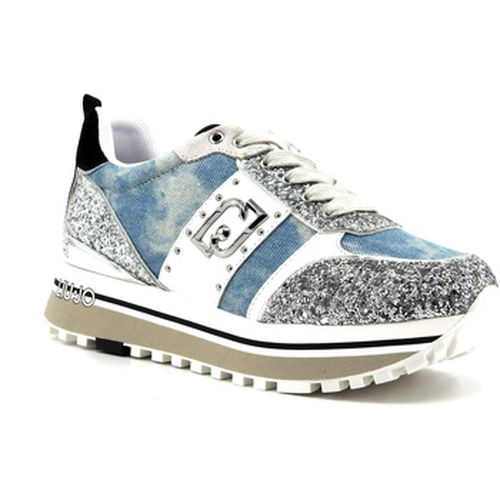 Bottines Maxi Wonder 71 Sneaker Donna Denim Silver BA4055TX393 - Liu Jo - Modalova