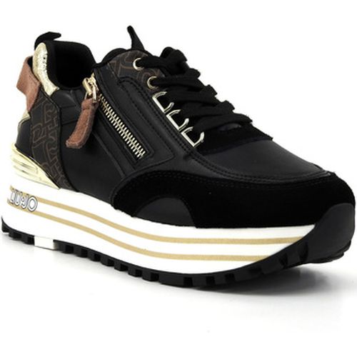 Chaussures Maxi Wonder 72 Sneaker Donna Black Brown BA4057PX454 - Liu Jo - Modalova