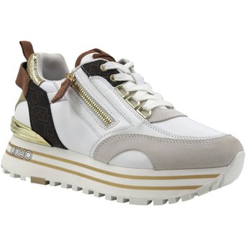 Chaussures Maxi Wonder 72 Sneaker Donna Off White Brown BA4057PX454 - Liu Jo - Modalova