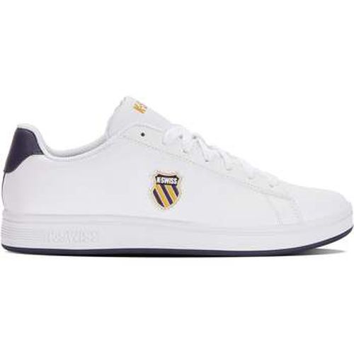 Baskets 06599-856-M | COURT SHIELD | WHITE/NAVY/HONEY GOLD - K-Swiss - Modalova