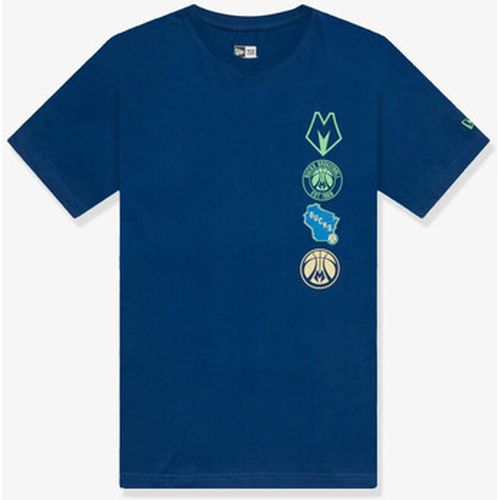 T-shirt T-Shirt NBA Milwaukee Bucks Ne - New-Era - Modalova