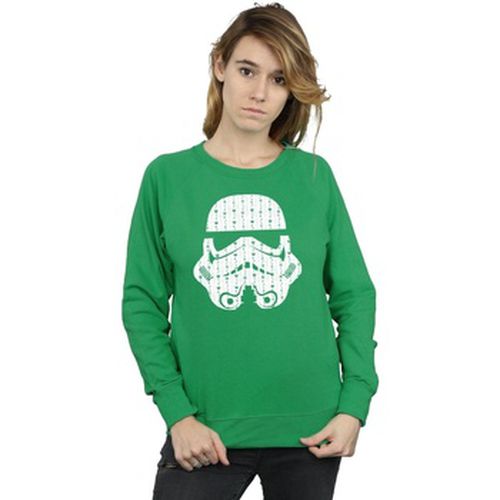 Sweat-shirt Christmas Stormtrooper Helmet - Disney - Modalova