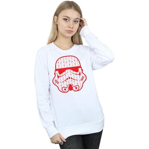 Sweat-shirt Christmas Stormtrooper Helmet - Disney - Modalova
