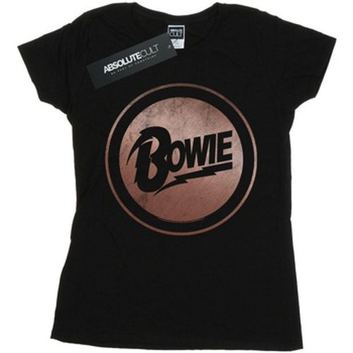 T-shirt Rose Gold Circle - David Bowie - Modalova