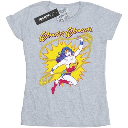 T-shirt Wonder Woman Leap - Dc Comics - Modalova