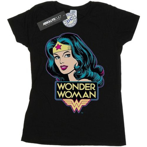 T-shirt Wonder Woman Head - Dc Comics - Modalova