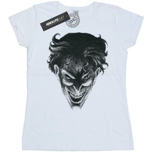 T-shirt The Joker Spot Face - Dc Comics - Modalova
