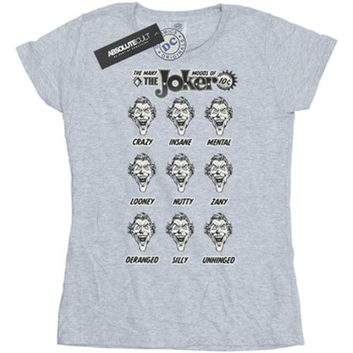 T-shirt The Many Moods Of The Joker - Dc Comics - Modalova