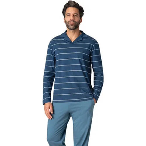 Pyjamas / Chemises de nuit Pyjama long col T Coton Bio - Eminence - Modalova