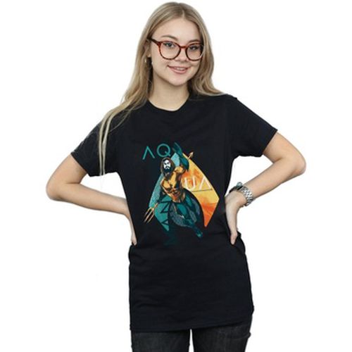 T-shirt Aquaman Tropical Icon - Dc Comics - Modalova