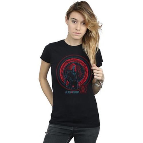 T-shirt Black Widow Movie Computer Globe - Marvel - Modalova