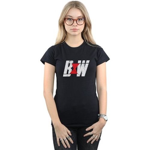 T-shirt Black Widow Movie Initial Logo - Marvel - Modalova