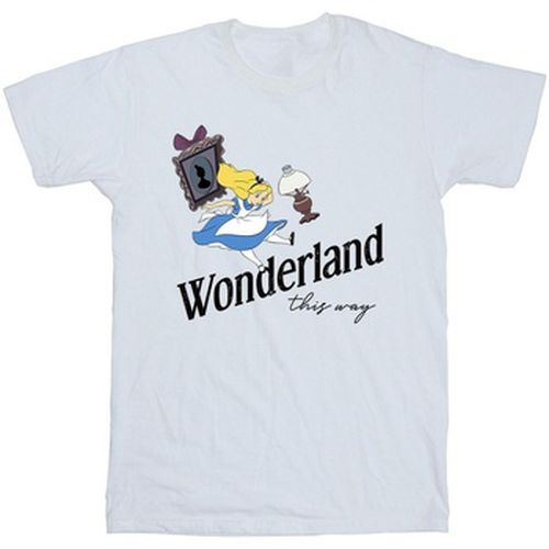 T-shirt Alice In Wonderland This Way - Disney - Modalova