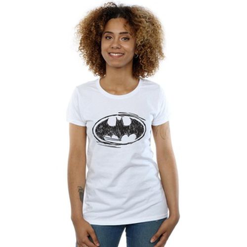 T-shirt Batman Sketch Logo - Dc Comics - Modalova