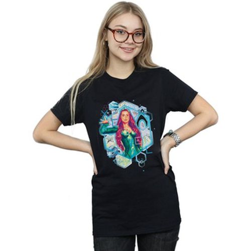 T-shirt Aquaman Mera Geometric - Dc Comics - Modalova
