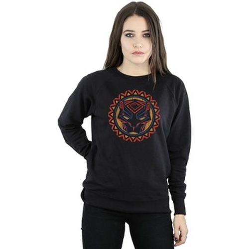 Sweat-shirt Black Panther Tribal Panther Icon - Marvel - Modalova