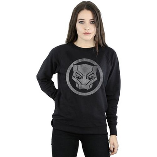 Sweat-shirt Black Panther Distressed Icon - Marvel - Modalova