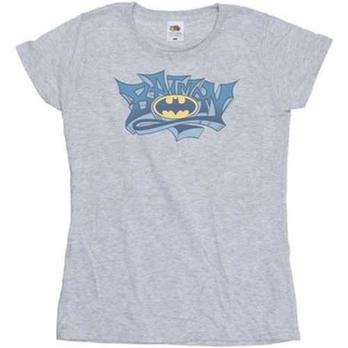 T-shirt Batman Graffiti Logo - Dc Comics - Modalova