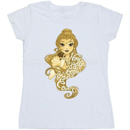 T-shirt Beauty And The Beast Never Judge - Disney - Modalova