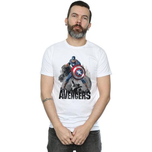 T-shirt Captain America Action Pose - Marvel - Modalova