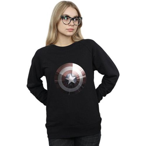 Sweat-shirt Captain America Shield Shiny - Marvel - Modalova