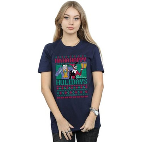 T-shirt Ha Ha Happy Holidays - Dc Comics - Modalova