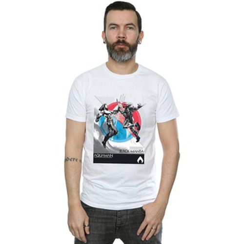 T-shirt Aquaman Vs Black Manta - Dc Comics - Modalova