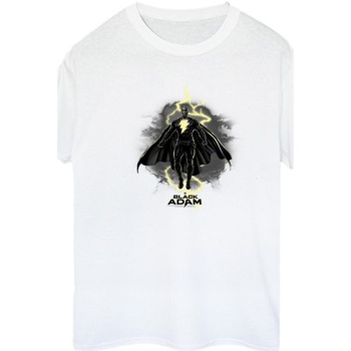 T-shirt Black Adam Hovering Bolt - Dc Comics - Modalova