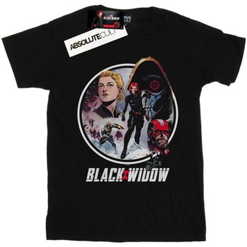 T-shirt Black Widow Movie Vintage Circle - Marvel - Modalova