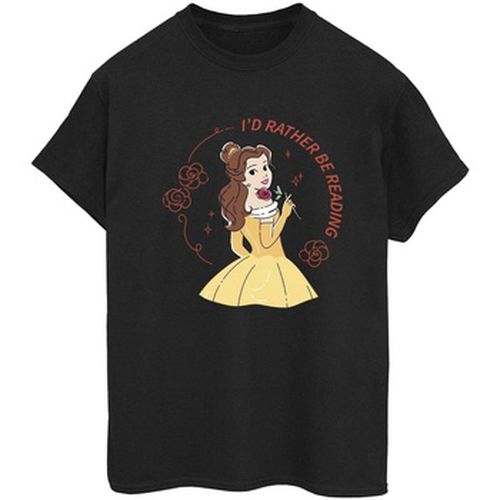T-shirt Beauty And The Beast I'd Rather Be Reading - Disney - Modalova
