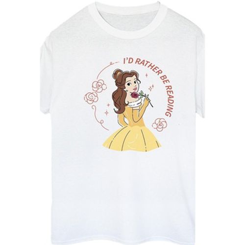 T-shirt Beauty And The Beast I'd Rather Be Reading - Disney - Modalova