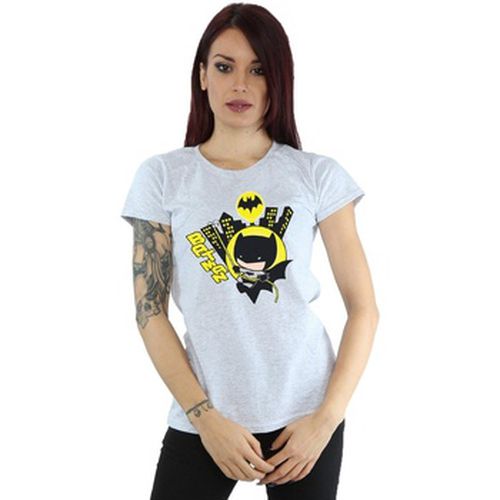 T-shirt Chibi Batman Swinging - Dc Comics - Modalova