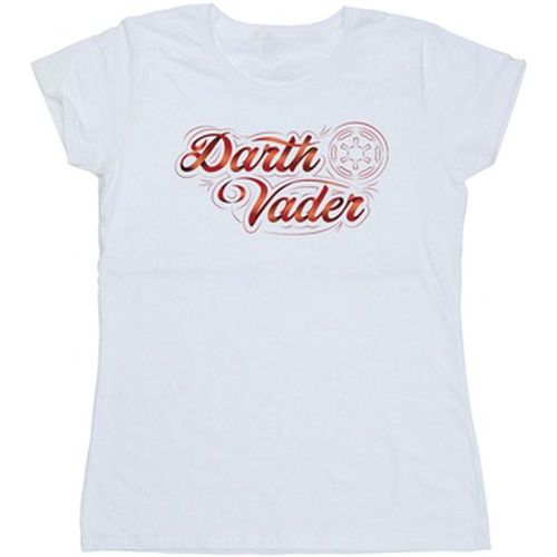T-shirt Obi-Wan Kenobi Darth Vader Ribbon Font - Disney - Modalova