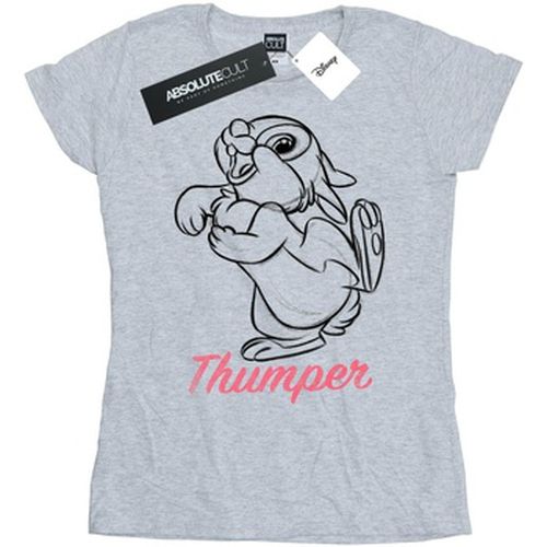 T-shirt Bambi Thumper Line Drawing - Disney - Modalova
