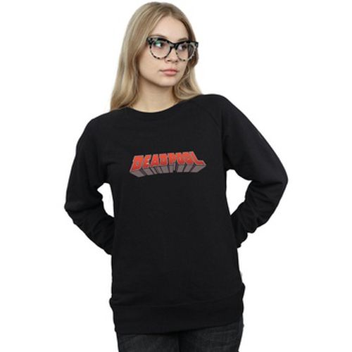 Sweat-shirt Deadpool Text Logo - Marvel - Modalova
