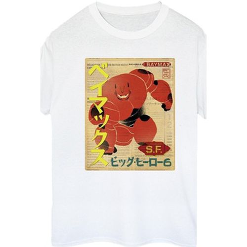 T-shirt Big Hero 6 Baymax Baymax Newspaper - Disney - Modalova