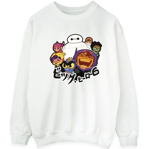 Sweat-shirt Big Hero 6 Baymax Group Manga - Disney - Modalova