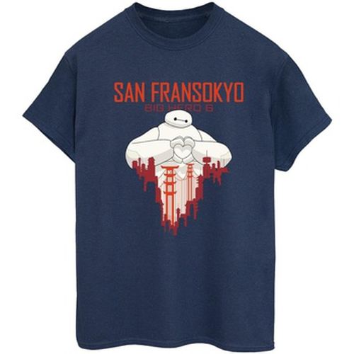 T-shirt Big Hero 6 Baymax San Fransokyo Heart - Disney - Modalova