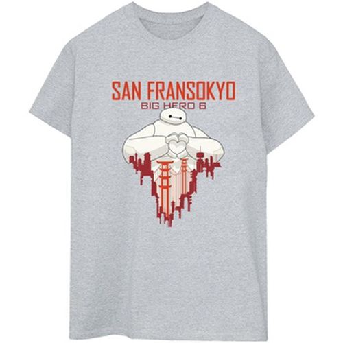 T-shirt Big Hero 6 Baymax San Fransokyo Heart - Disney - Modalova