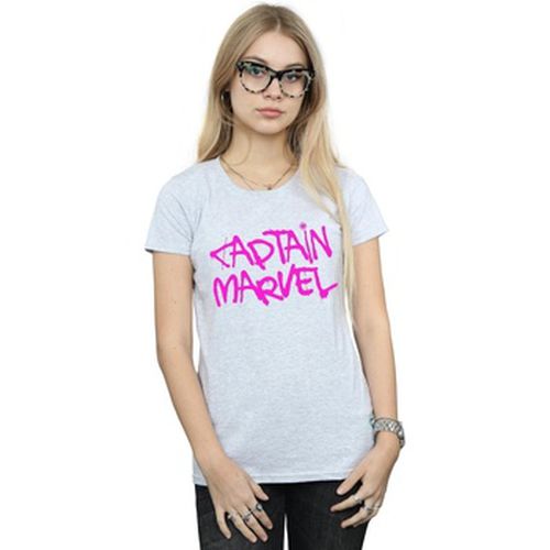 T-shirt Marvel Captain Spray Text - Marvel - Modalova