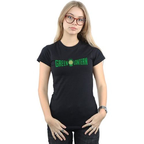 T-shirt Green Lantern Text Logo - Dc Comics - Modalova